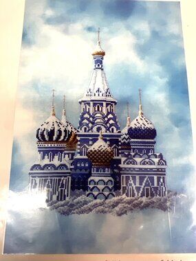 RARE St. Basils Cathedral Cross Stitch Pattern Dimples Designs